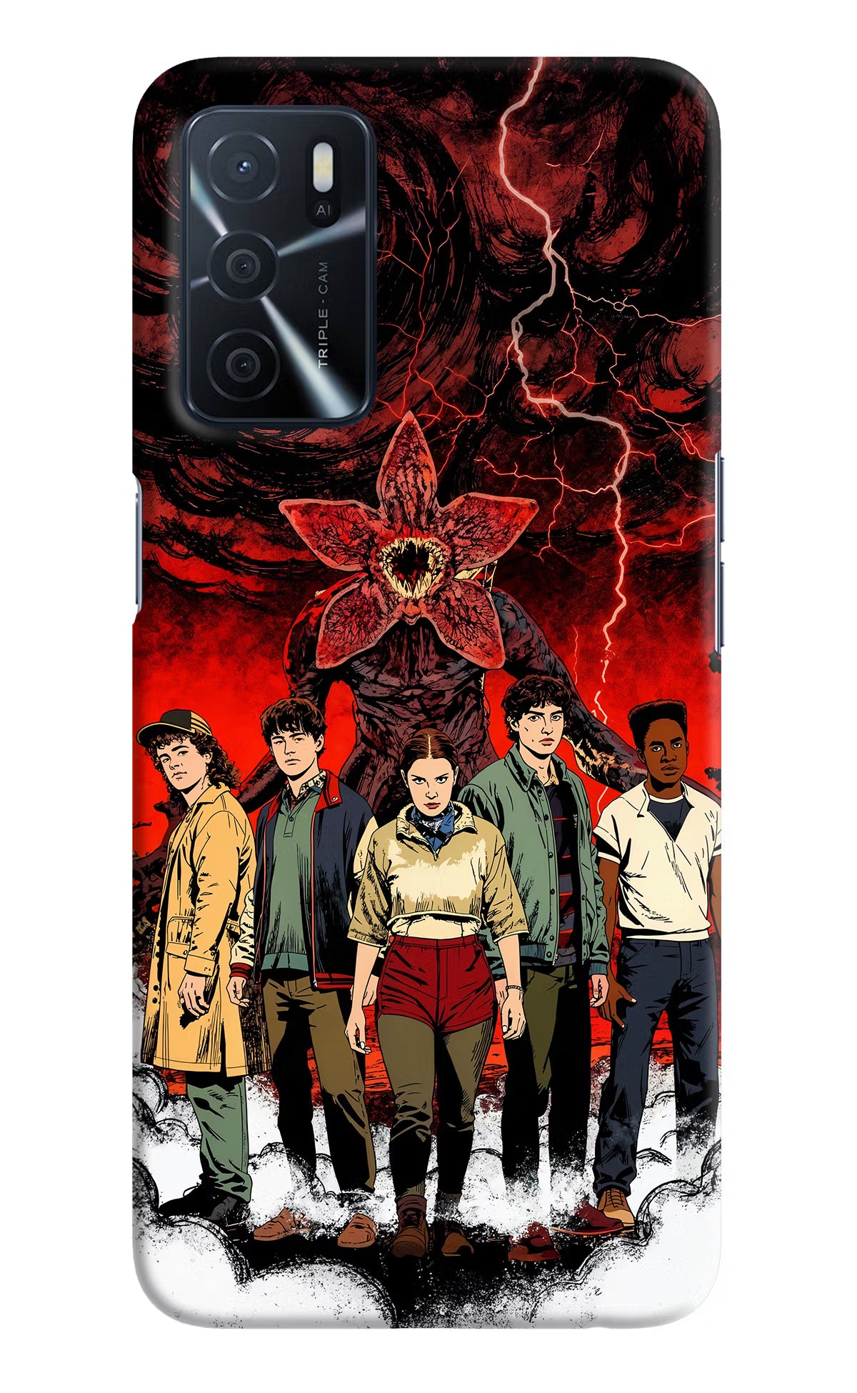 Ordinary Things Characters Oppo A16 Hard Case Back Cover by Casekaro