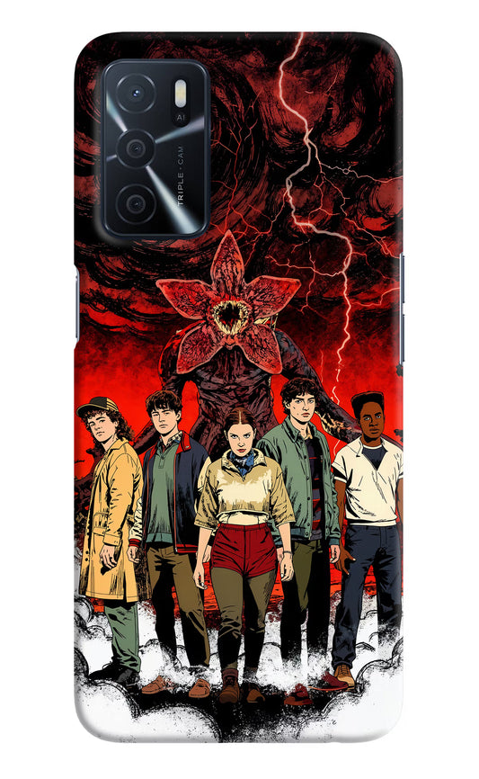 Ordinary Things Characters Oppo A16 Hard Case Back Cover by Casekaro