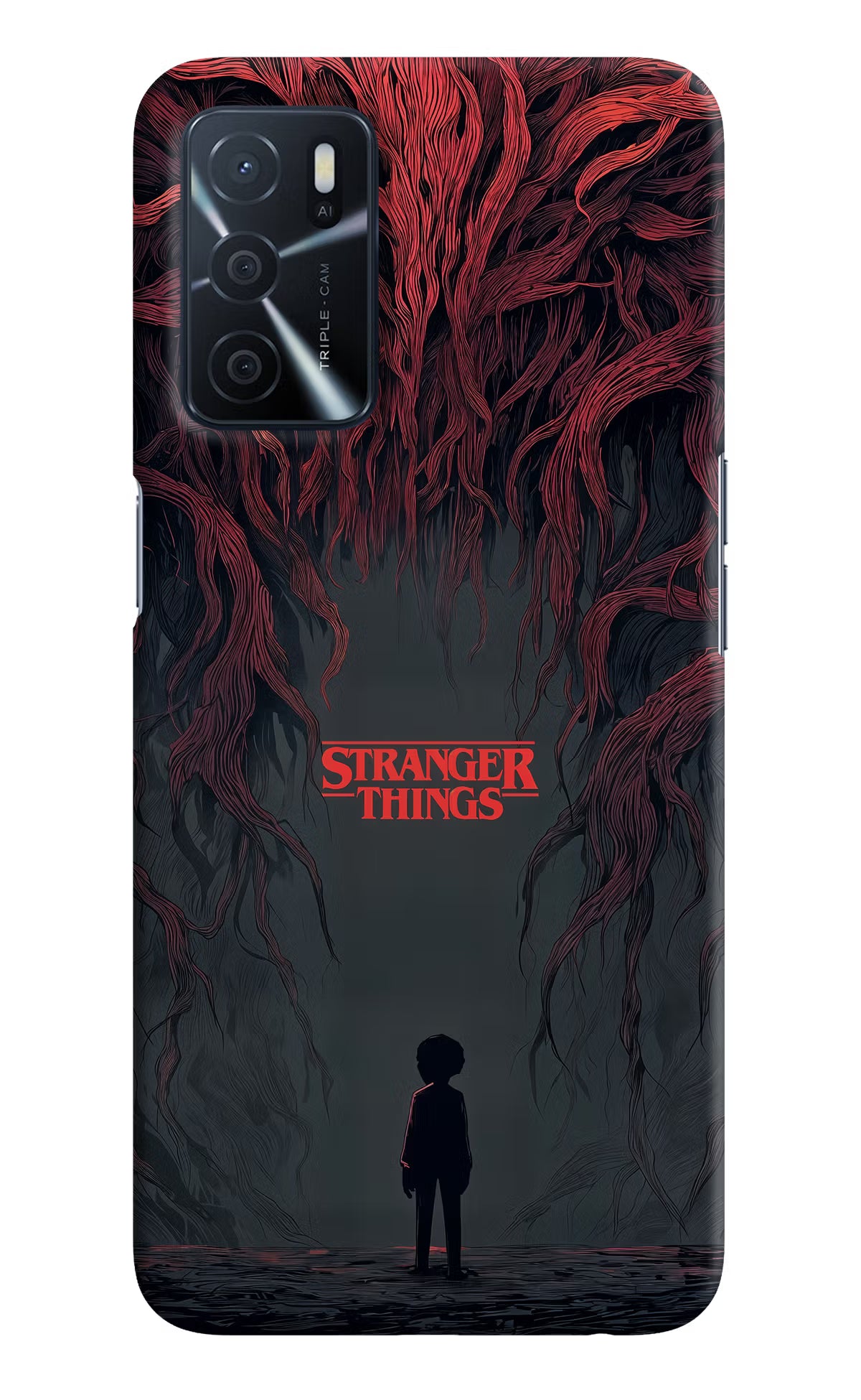Ordinary Things Dark Side Oppo A16 Hard Case Back Cover by Casekaro