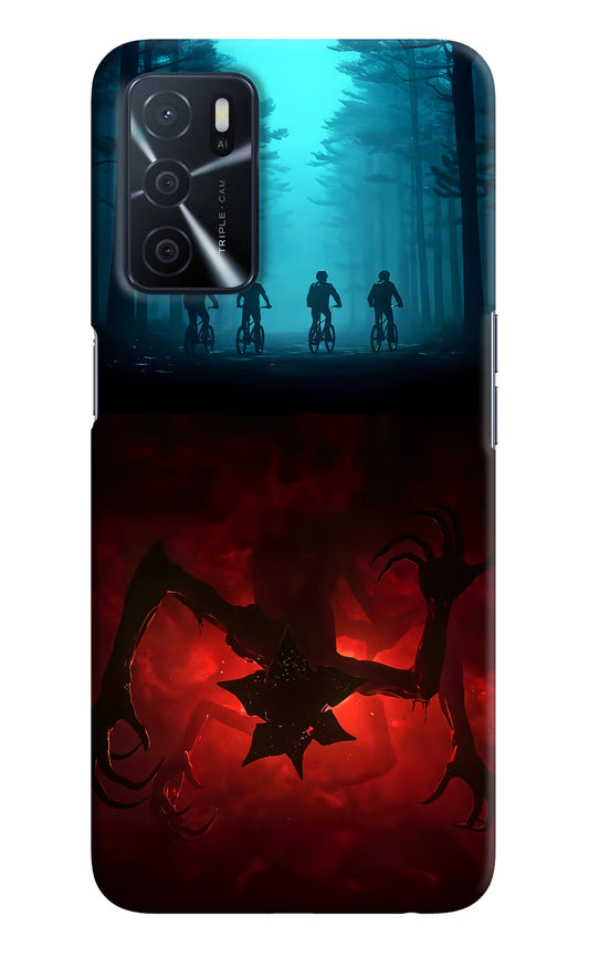 Ordinary Things Downside Up Oppo A16 Hard Case Back Cover by Casekaro
