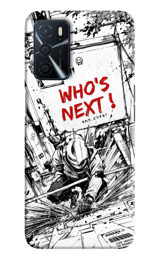 Who's Next Oppo A16 Hard Case Back Cover by Casekaro