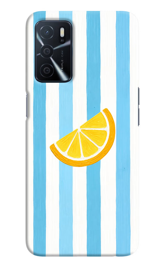 Summer Lemon Oppo A16 Hard Case Back Cover by Casekaro