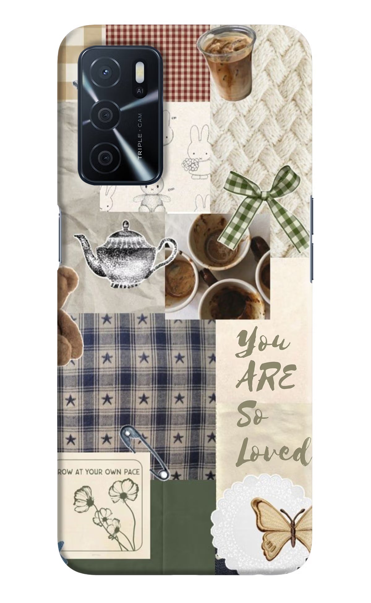 Cookie Oppo A16 Back Cover