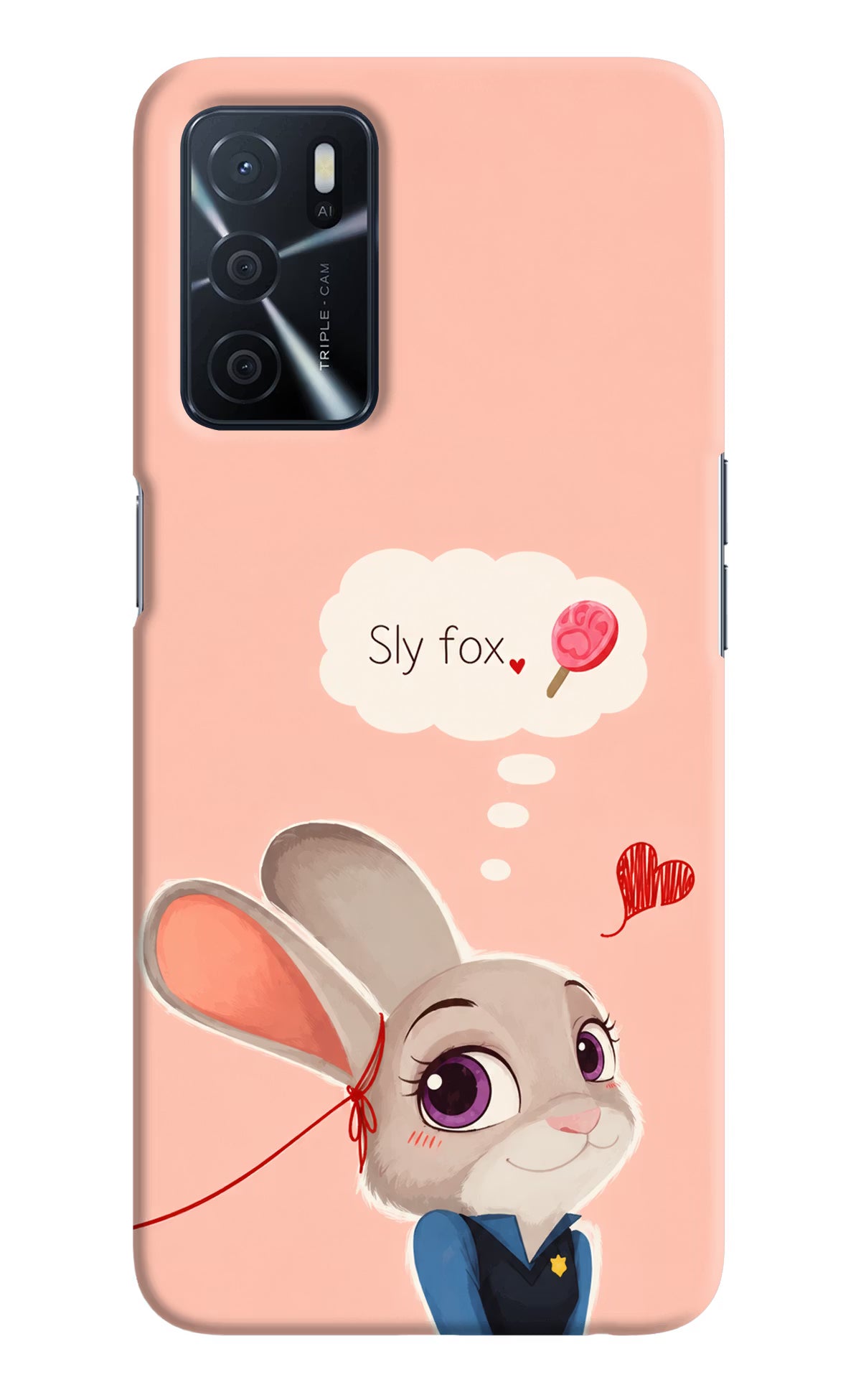 Judy Charm Oppo A16 Back Cover