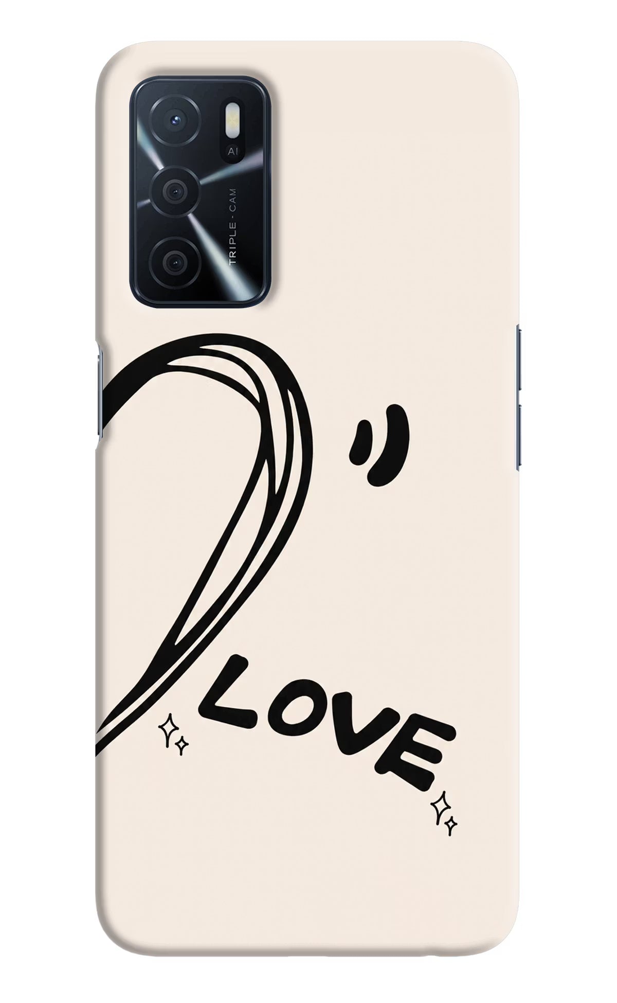 Soul Line Oppo A16 Back Cover