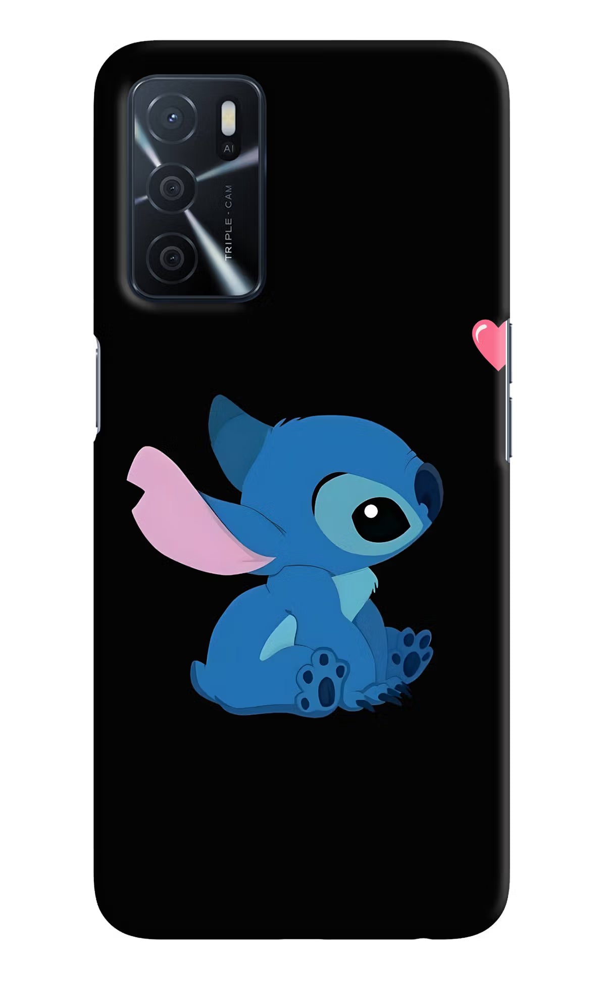 Stitch Crush Oppo A16 Back Cover