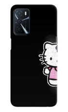 Kitty Charm Oppo A16 Hard Case Back Cover by Casekaro