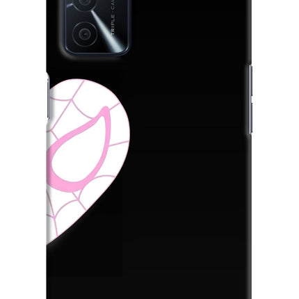 Gwen Mask Oppo A16 Hard Case Back Cover by Casekaro