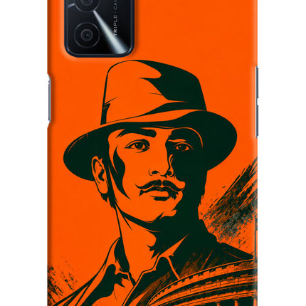 Bhagat Singh Legacy Oppo A16 Hard Case Back Cover by Casekaro