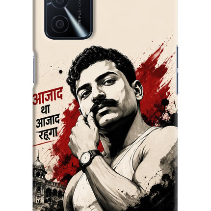 Chandrashekhar Azad Fearless Oppo A16 Hard Case Back Cover by Casekaro