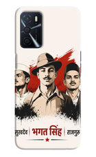 Bhagat Singh Trio Oppo A16 Hard Case Back Cover by Casekaro
