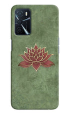 Lotus Grace Oppo A16 Back Cover