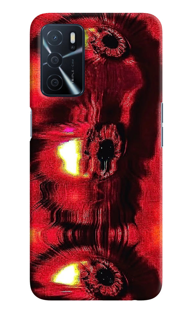 Fire Eye Oppo A16 Hard Case Back Cover by Casekaro