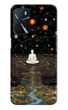 Space Monk Oppo A16 Back Cover