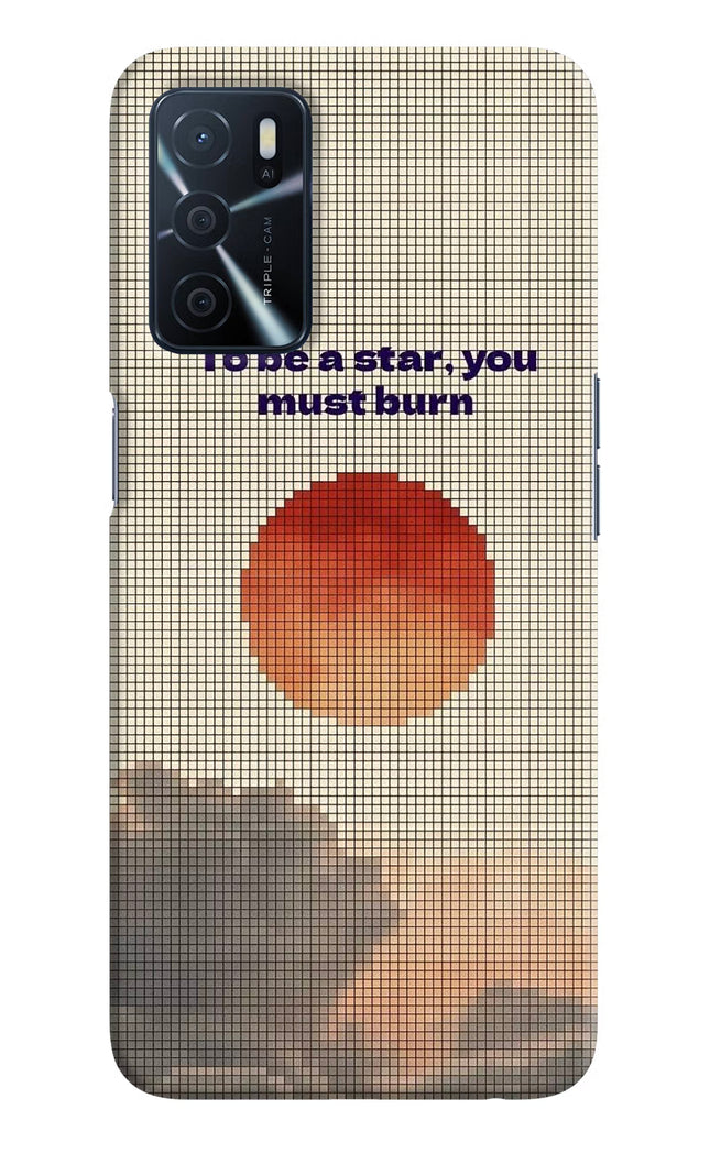 Pixel Sun Oppo A16 Hard Case Back Cover by Casekaro