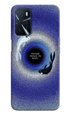 Dark Koi Oppo A16 Back Cover