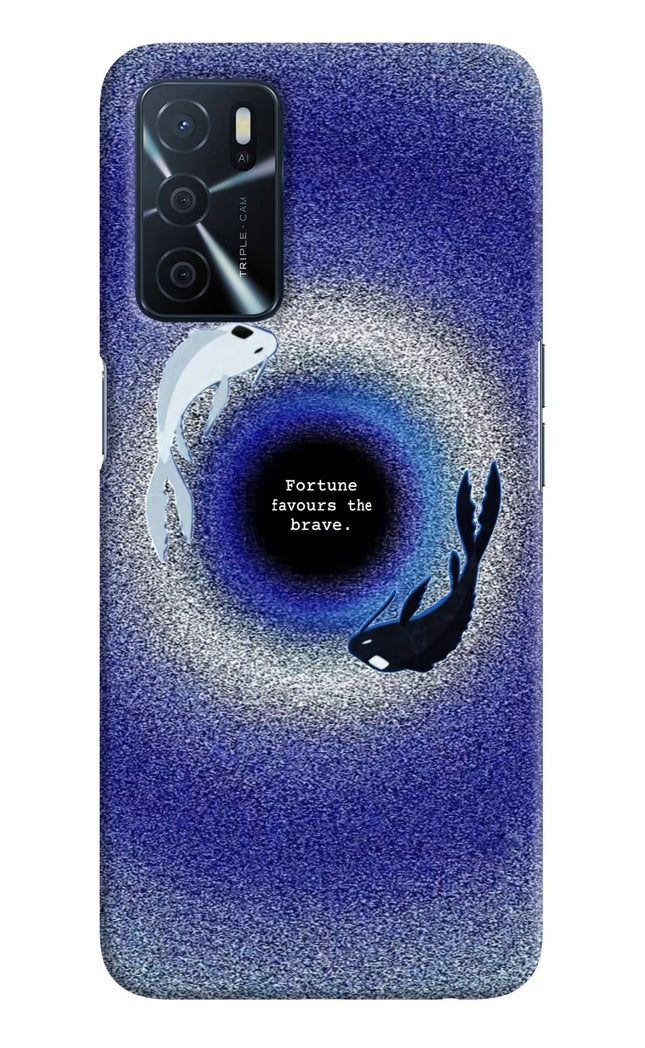 Dark Koi Oppo A16 Hard Case Back Cover by Casekaro