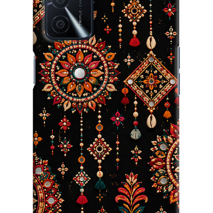 Boho Noir Oppo A16 Back Cover