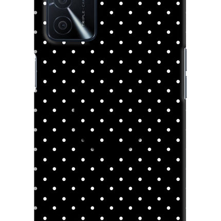 White Dots Oppo A16 Pop Case by Casekaro