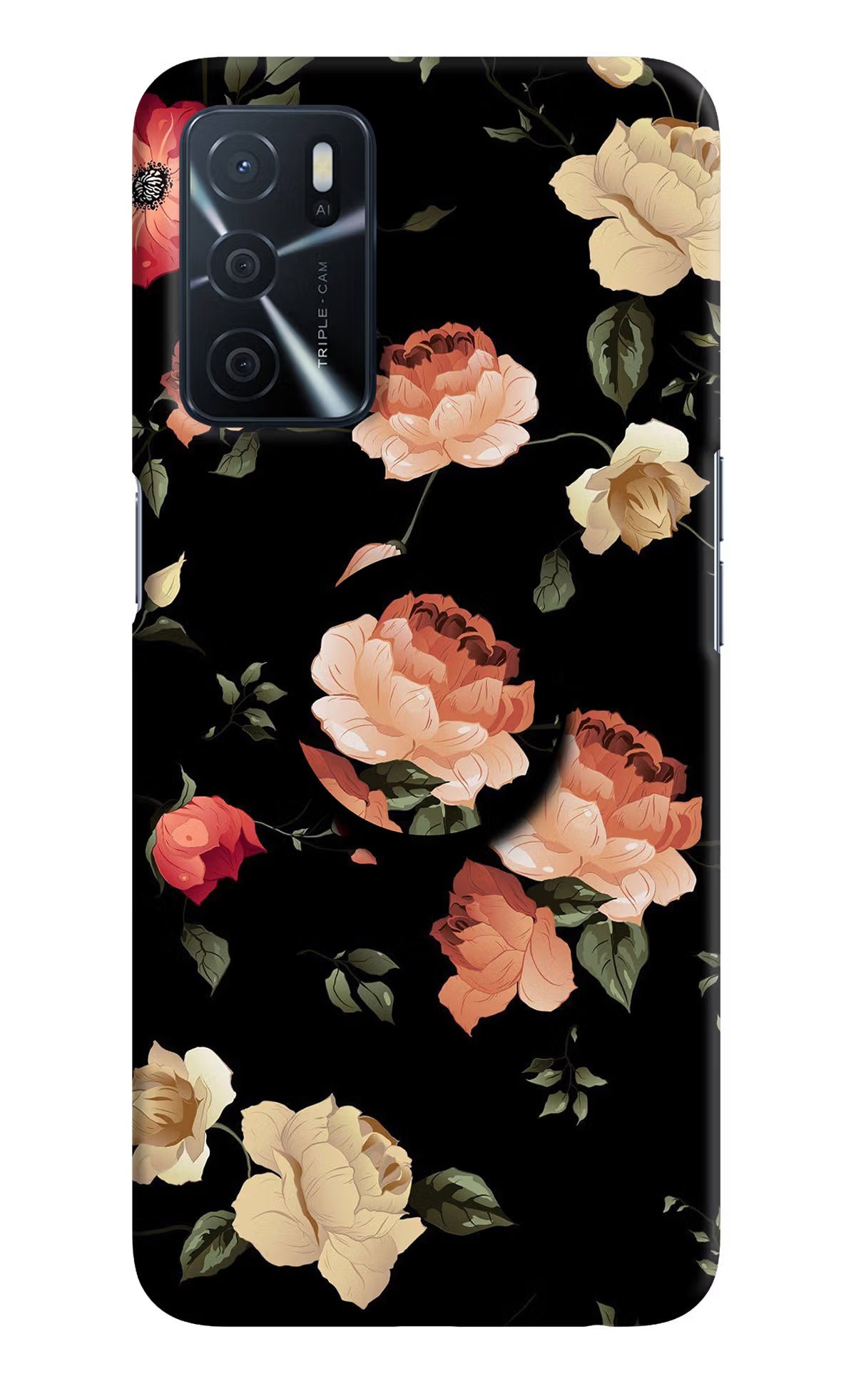 Flowers Oppo A16 Pop Case by Casekaro