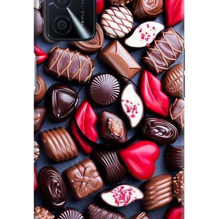 Chocolates Oppo A16 Pop Case by Casekaro