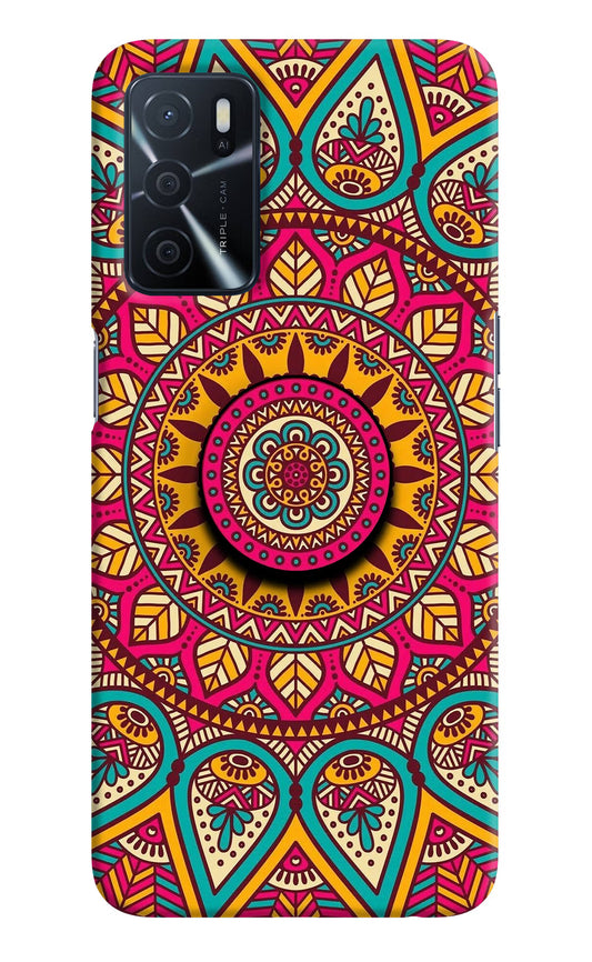 Mandala Oppo A16 Pop Case by Casekaro