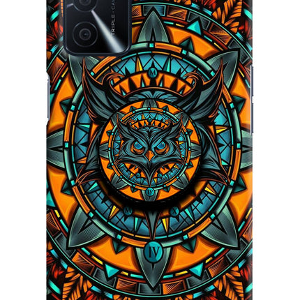 Angry Owl Oppo A16 Pop Case by Casekaro