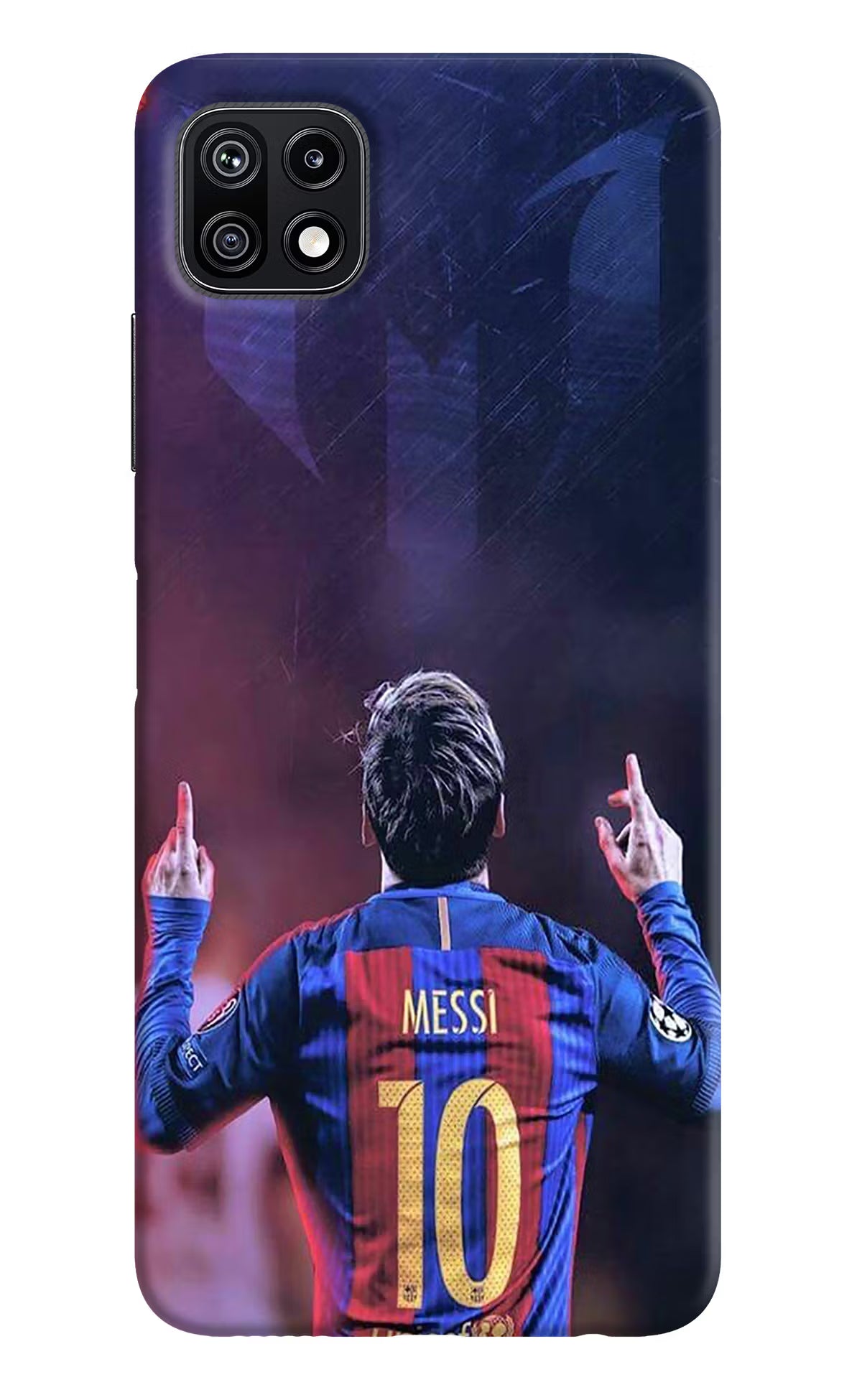 Messi Samsung F42 5G Hard Case Back Cover by Casekaro