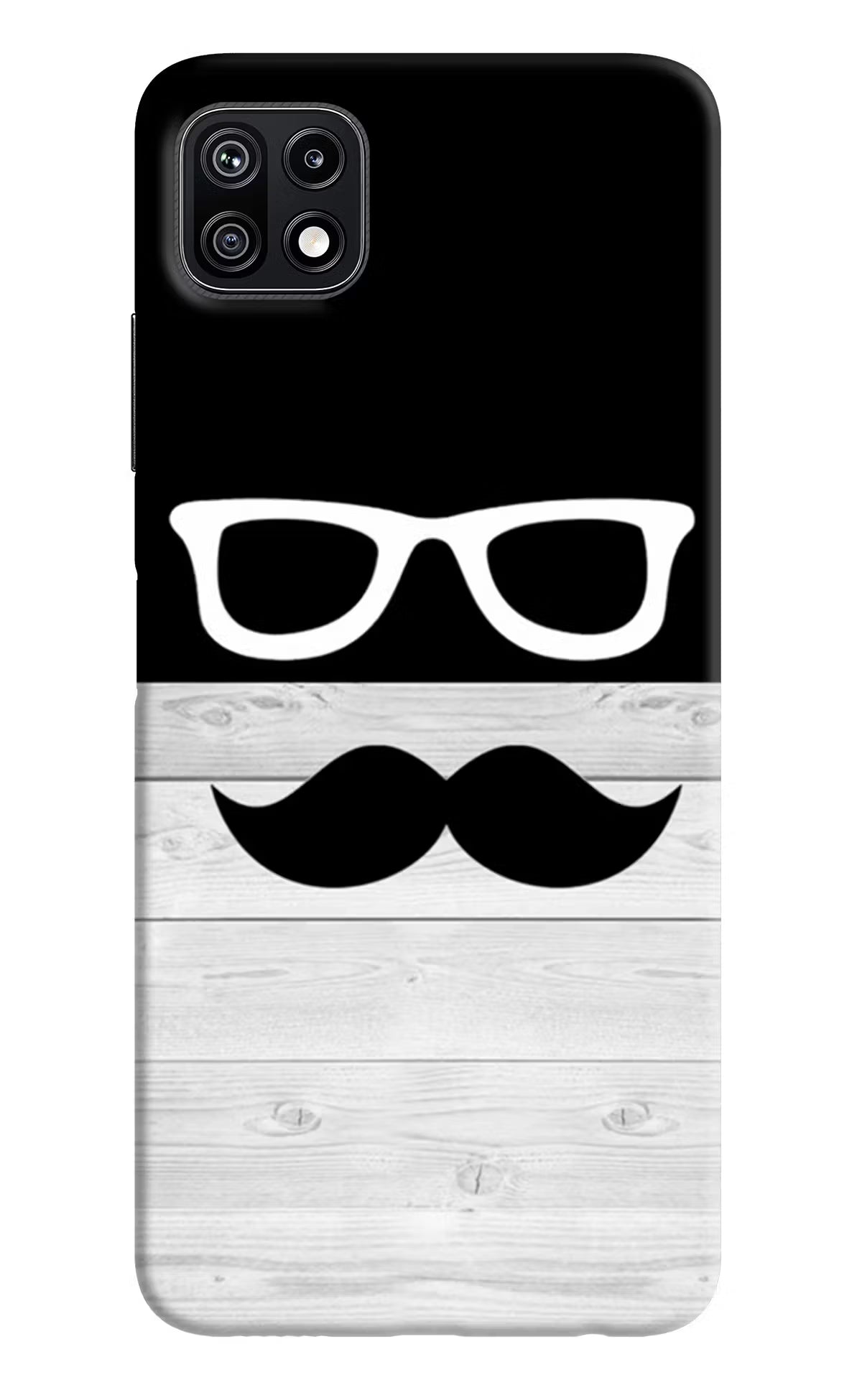 Mustache Samsung F42 5G Hard Case Back Cover by Casekaro
