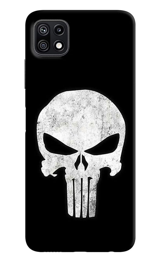 Punisher Skull Samsung F42 5G Hard Case Back Cover by Casekaro