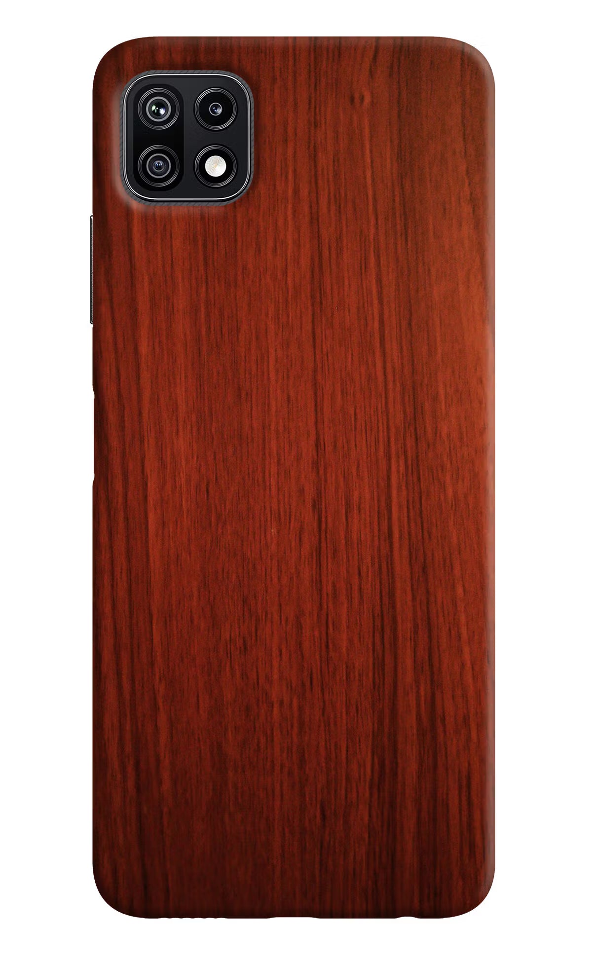 Wooden Plain Pattern Samsung F42 5G Hard Case Back Cover by Casekaro