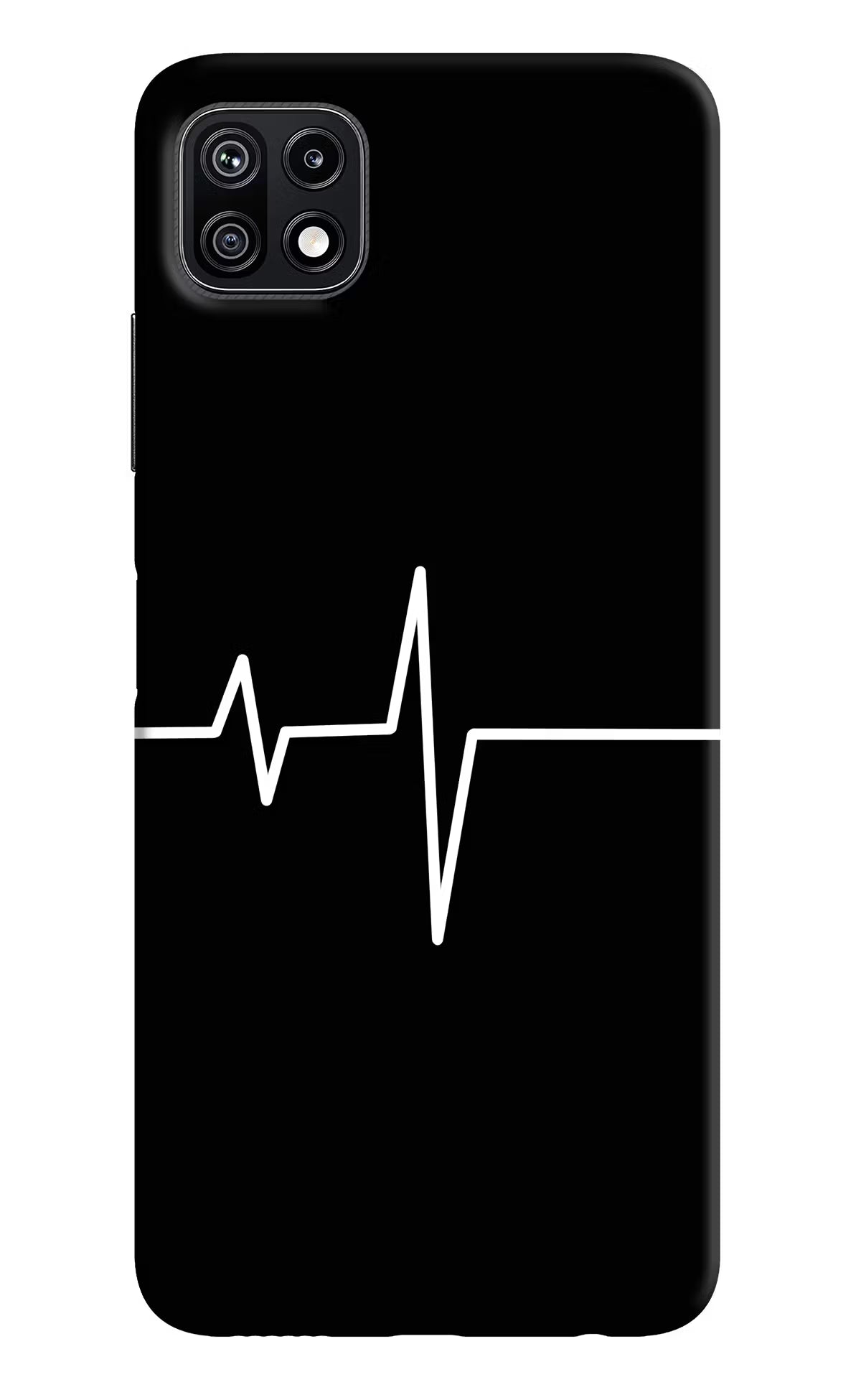 Heart Beats Samsung F42 5G Hard Case Back Cover by Casekaro