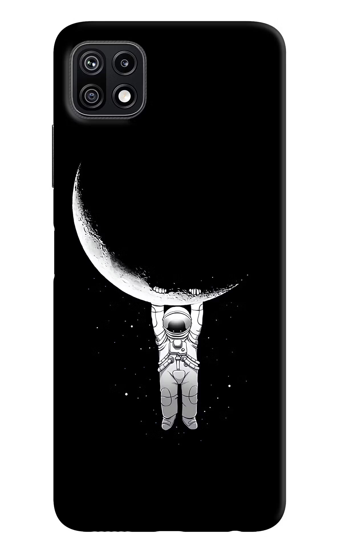Moon Space Samsung F42 5G Hard Case Back Cover by Casekaro