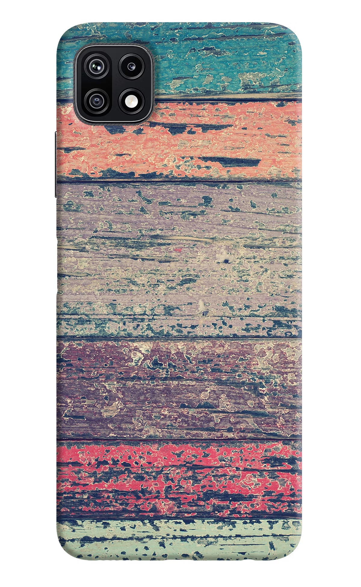 Colourful Wall Samsung F42 5G Hard Case Back Cover by Casekaro