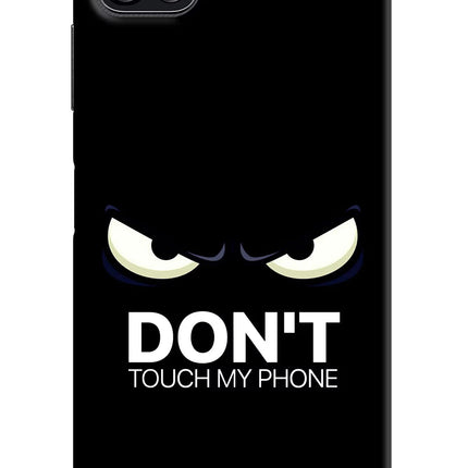 Don'T Touch My Phone Samsung F42 5G Hard Case Back Cover by Casekaro