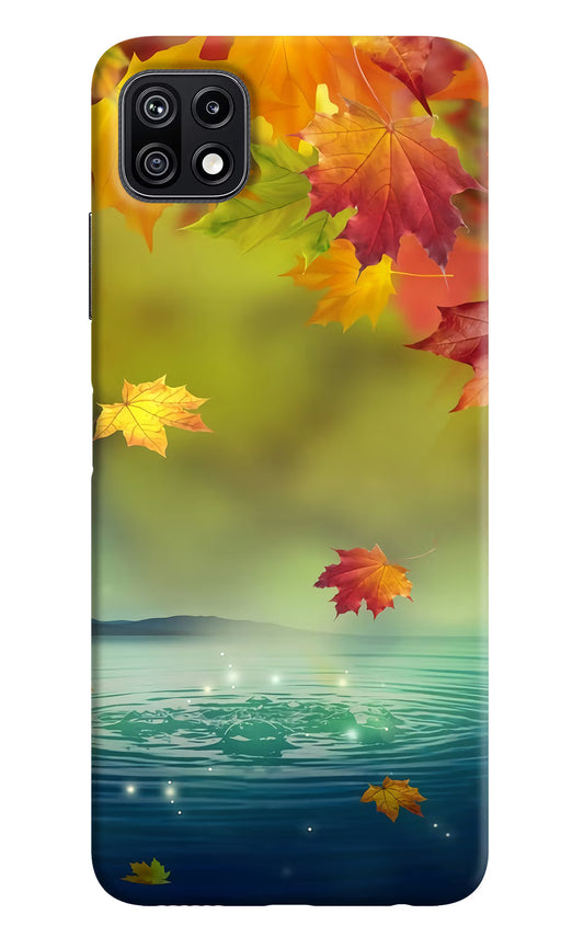 Flowers Samsung F42 5G Hard Case Back Cover by Casekaro
