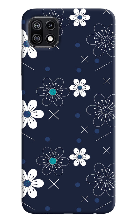 Flowers Samsung F42 5G Hard Case Back Cover by Casekaro