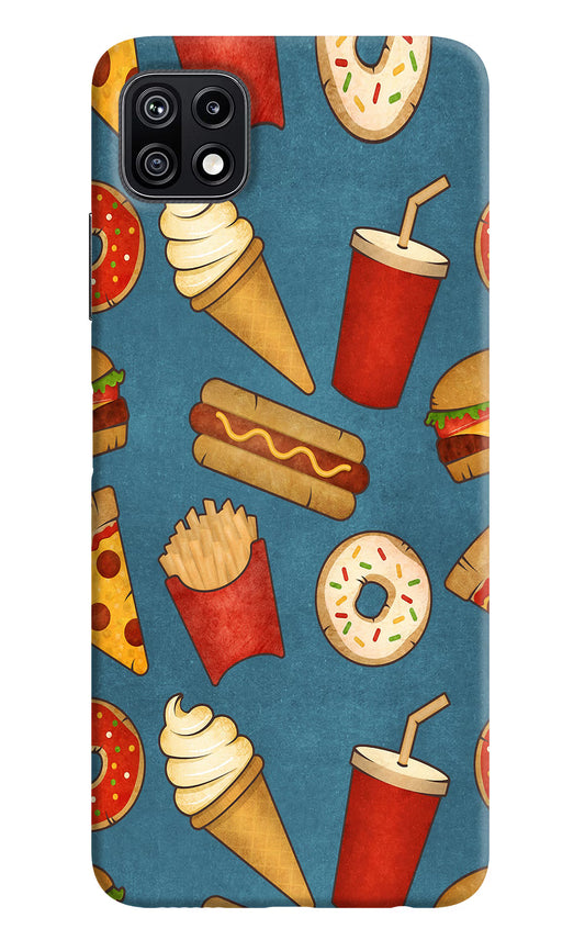 Foodie Samsung F42 5G Hard Case Back Cover by Casekaro