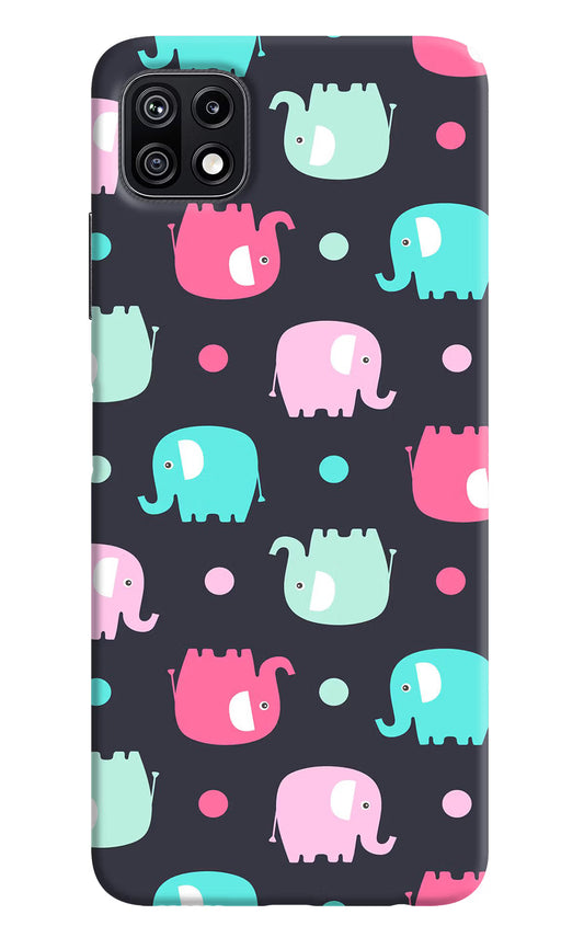 Elephants Samsung F42 5G Hard Case Back Cover by Casekaro