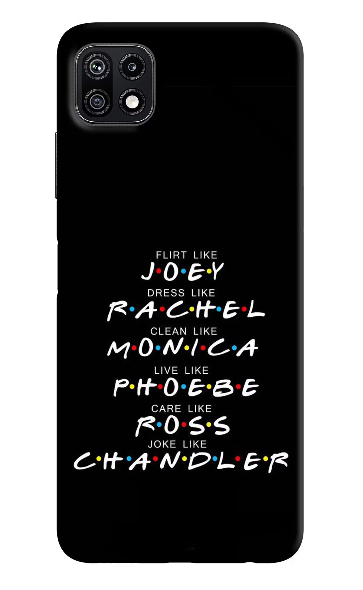 FRIENDS Character Samsung F42 5G Hard Case Back Cover by Casekaro