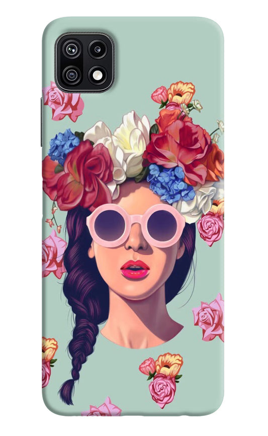 Pretty Girl Samsung F42 5G Hard Case Back Cover by Casekaro