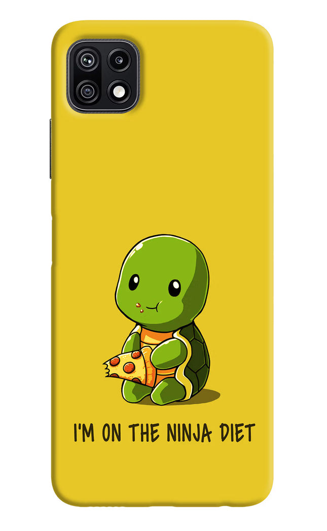 I'm on Ninja Diet Samsung F42 5G Hard Case Back Cover by Casekaro