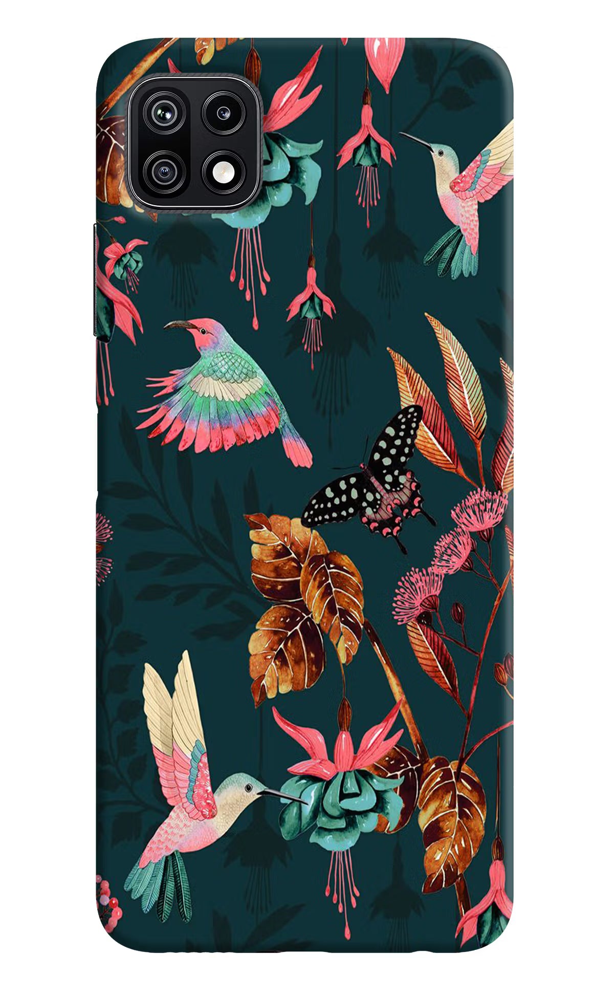 Birds Samsung F42 5G Hard Case Back Cover by Casekaro