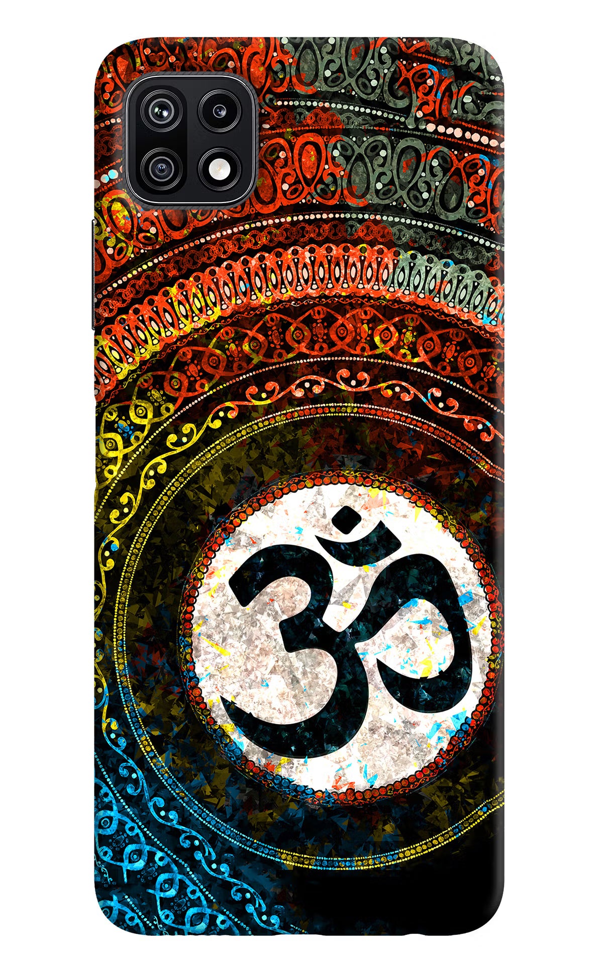 Om Cultural Samsung F42 5G Hard Case Back Cover by Casekaro