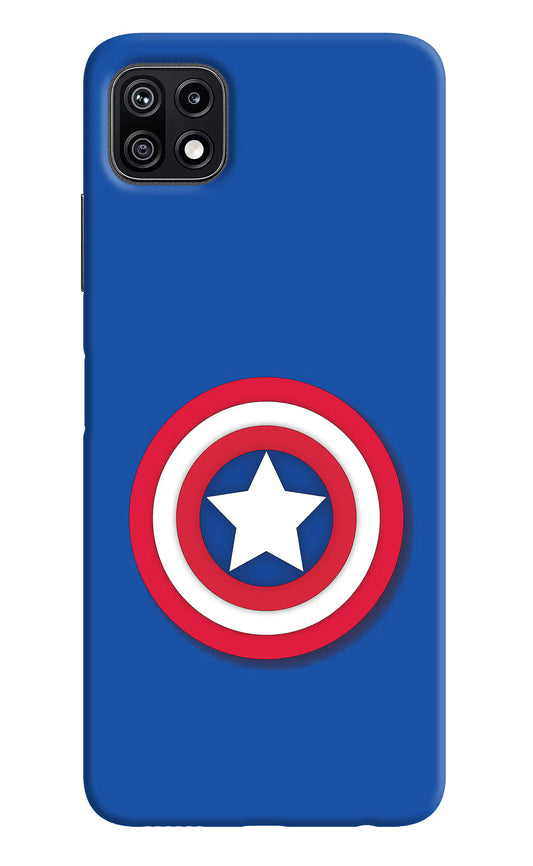 Shield Samsung F42 5G Hard Case Back Cover by Casekaro