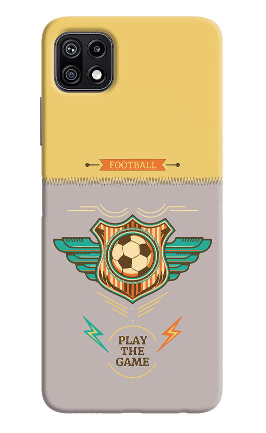 Football Samsung F42 5G Hard Case Back Cover by Casekaro