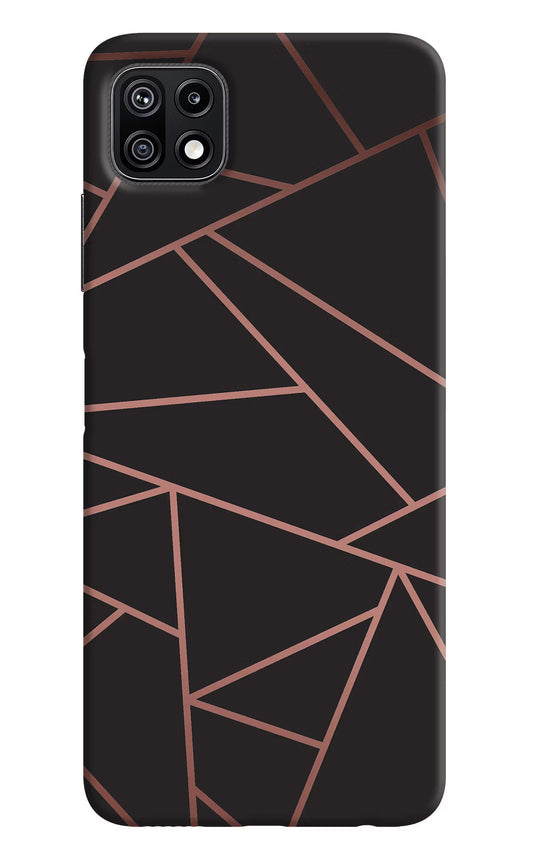 Geometric Pattern Samsung F42 5G Hard Case Back Cover by Casekaro