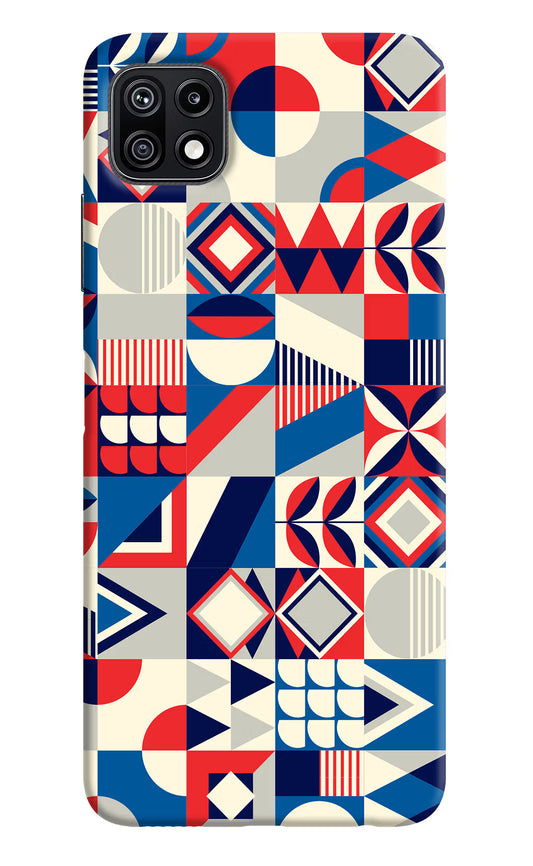 Colorful Pattern Samsung F42 5G Hard Case Back Cover by Casekaro