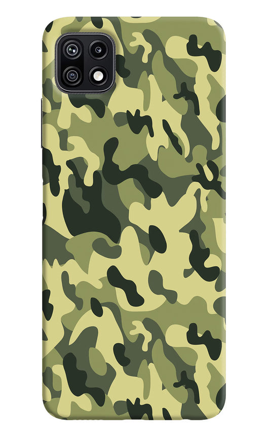 Camouflage Samsung F42 5G Hard Case Back Cover by Casekaro