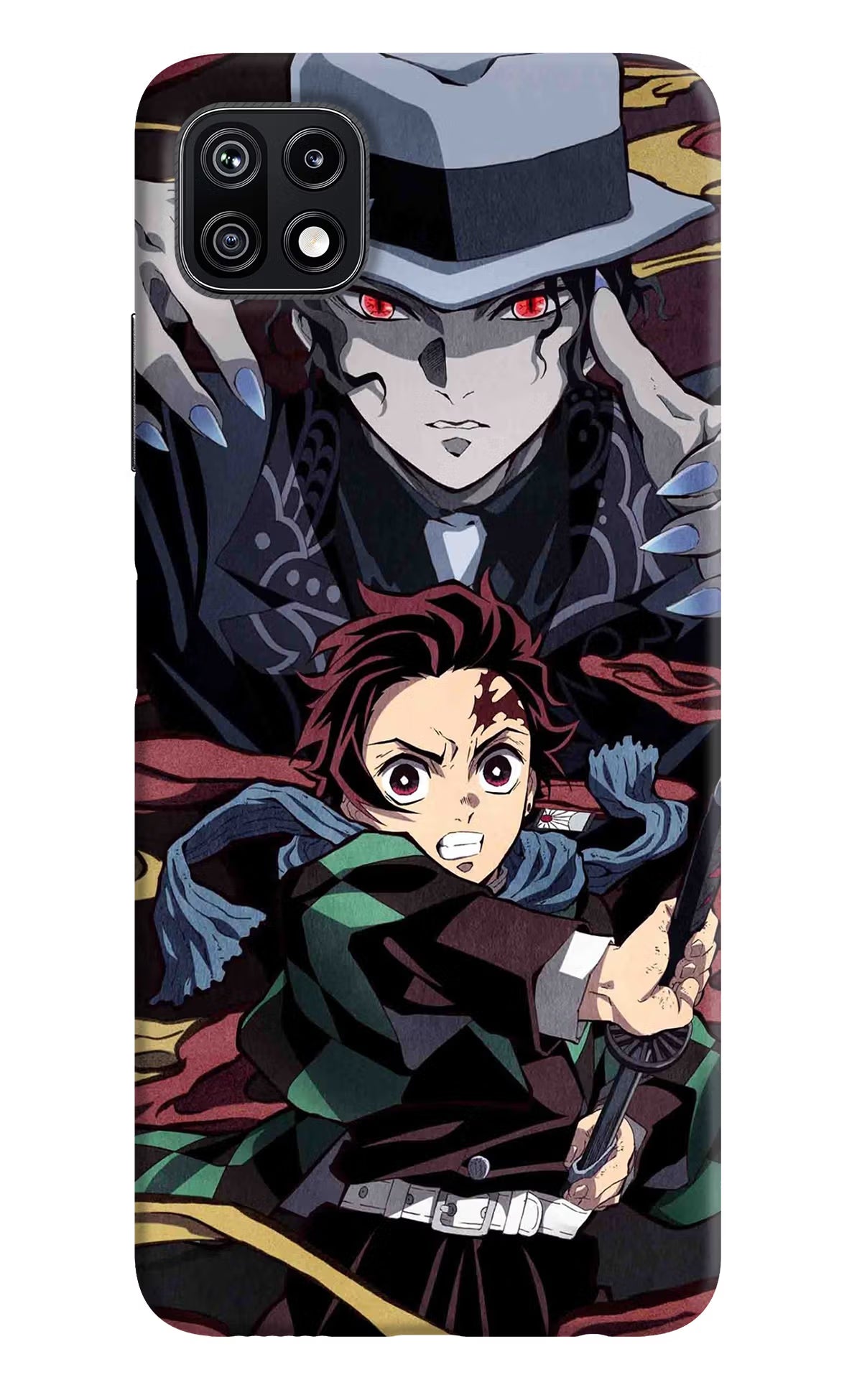 Demon Slayer Samsung F42 5G Hard Case Back Cover by Casekaro